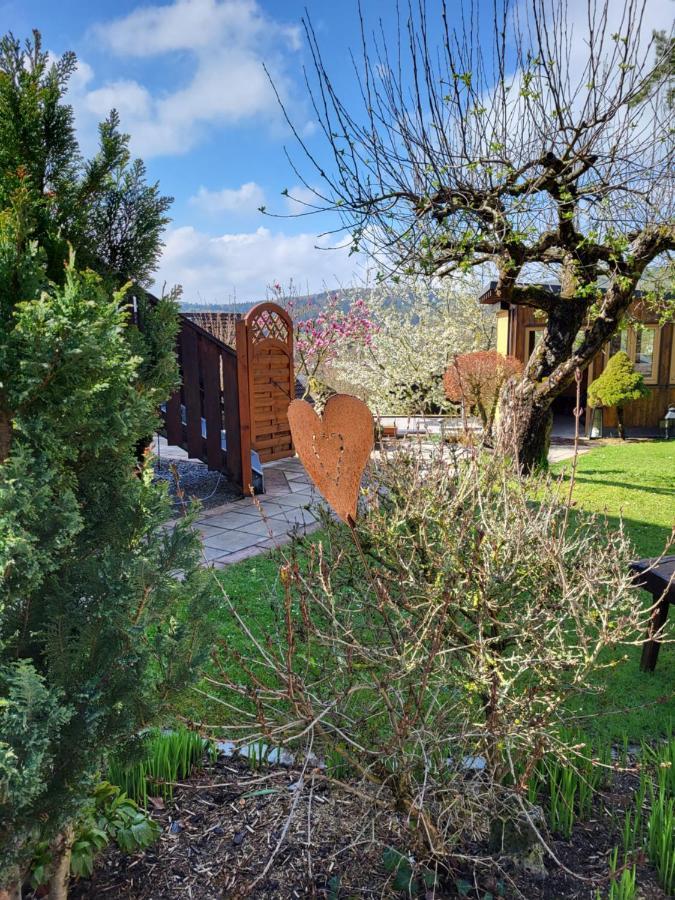 Pension Am Wald Goessweinstein Exterior photo