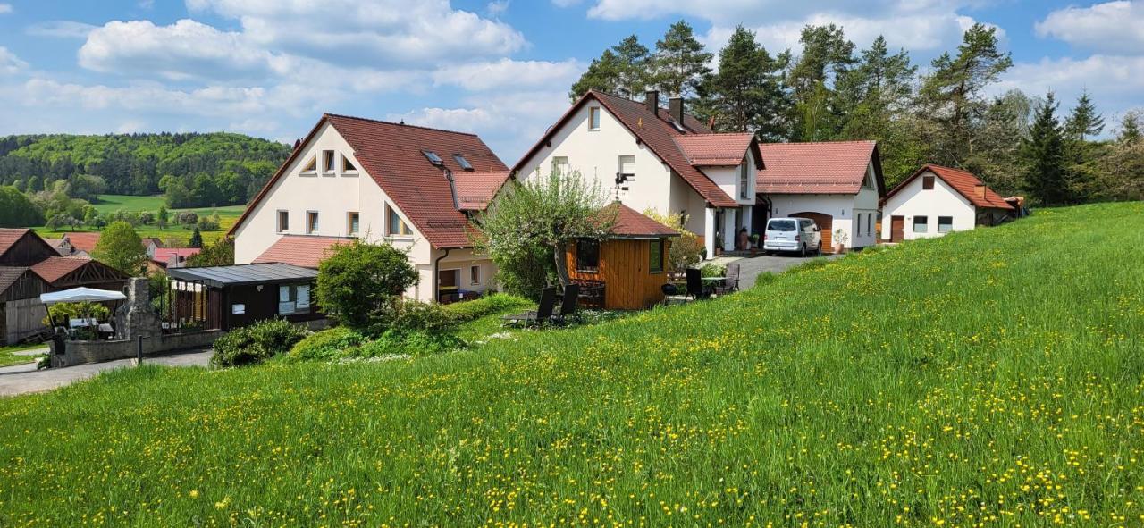 Pension Am Wald Goessweinstein Exterior photo