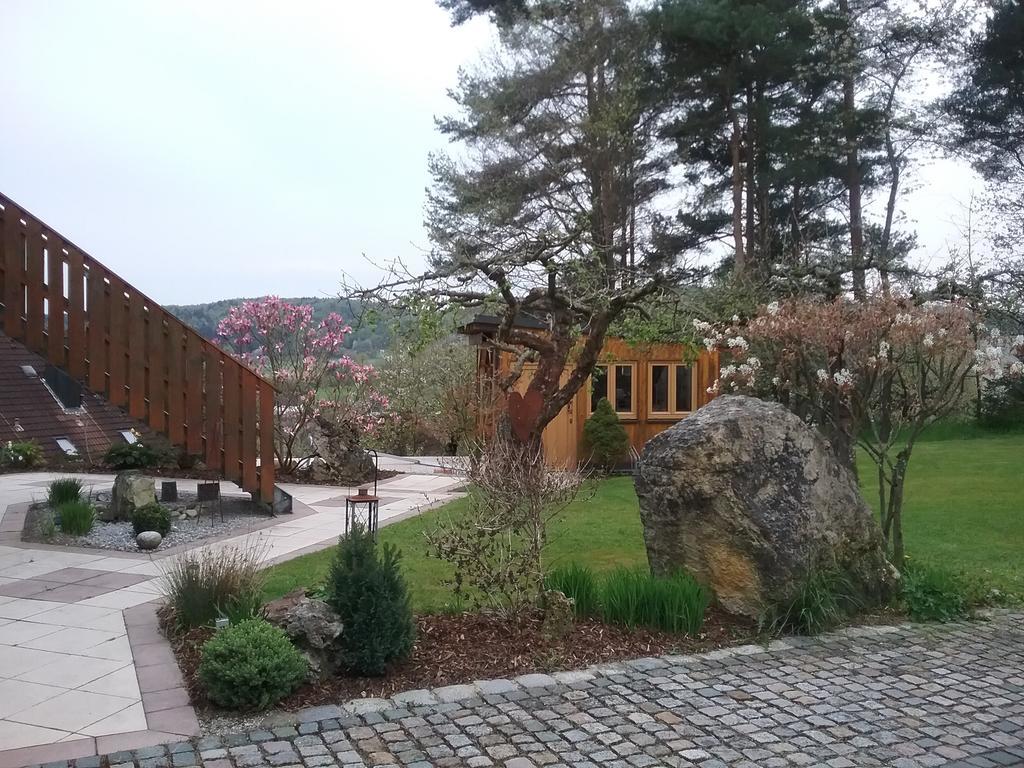 Pension Am Wald Goessweinstein Exterior photo